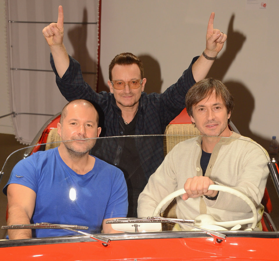 bono-jony-ive-marc-newson-apple-electric-car