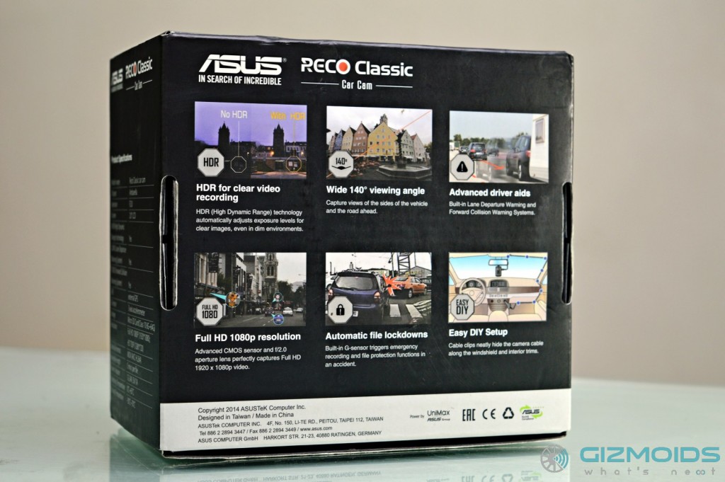 Asus RECO Classic dash cam box (3)