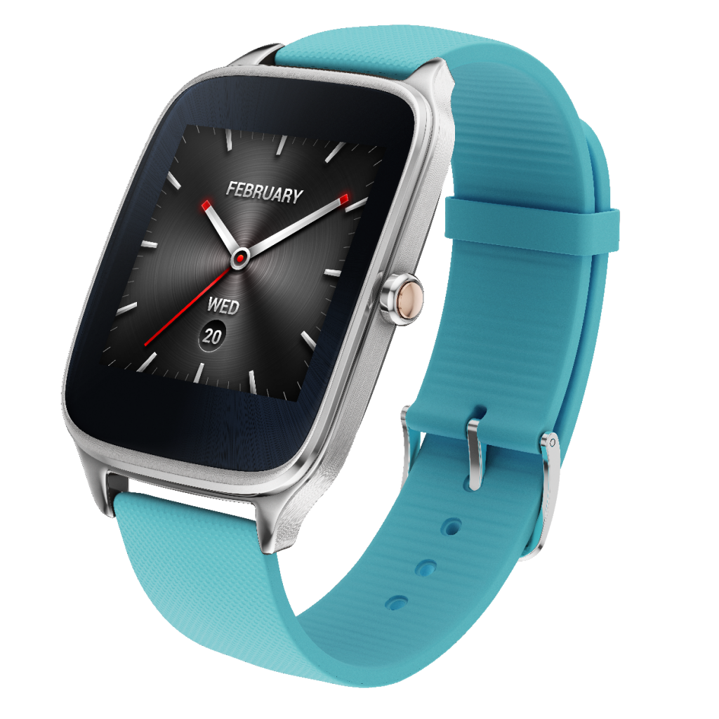 ZenWatch 2_Silver with rubber_blue