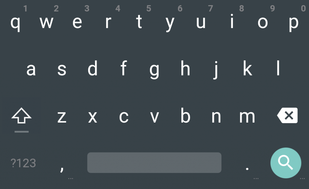 google keyboard