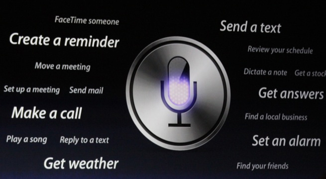 Apple siri