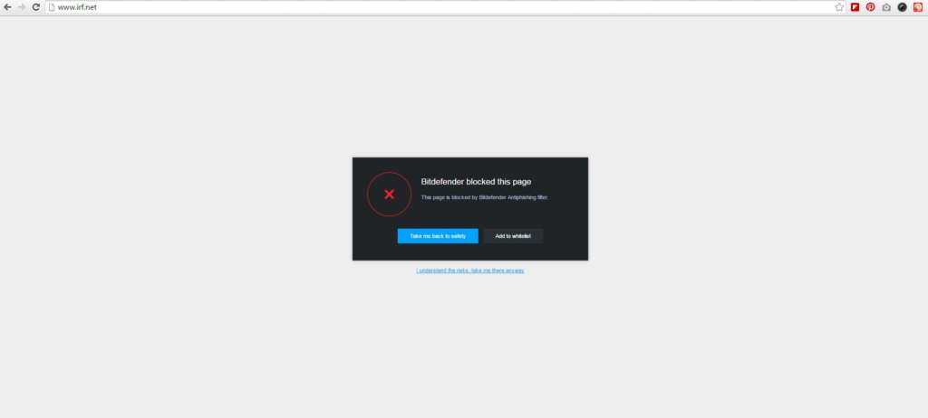 Zakir Naik website Phishing