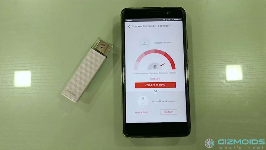 Sandisk Connect Wireless USB Stick 200GB (5)