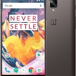 OnePlus 3T Black - Front and back