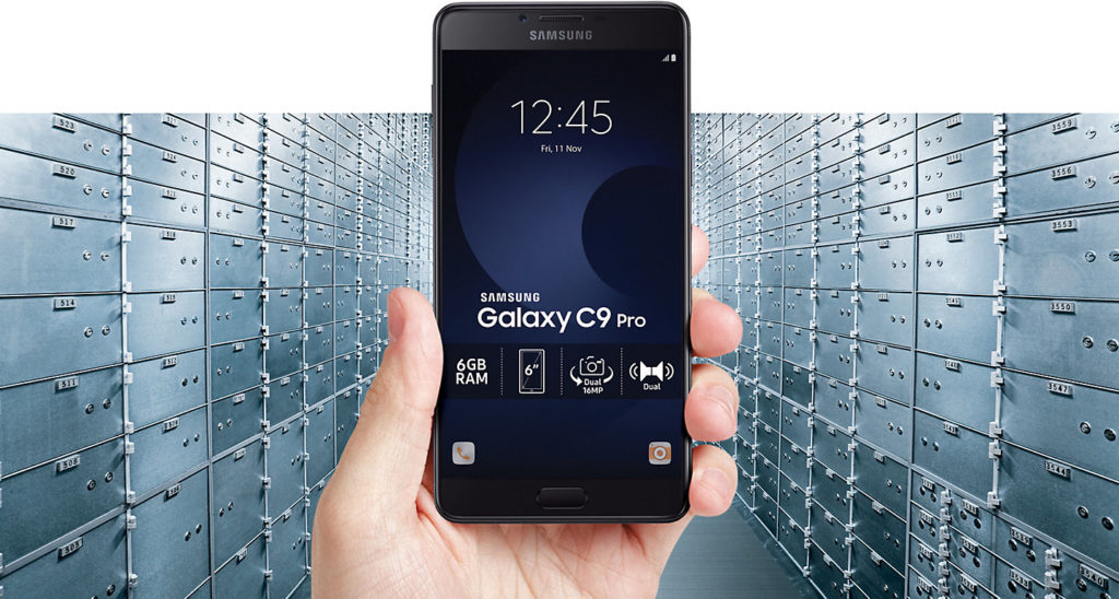 Samsung Galaxy C9 pro black