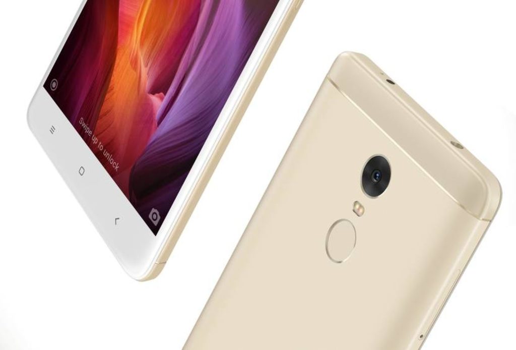 Xiaomi Redmi Note 4 Camera Fingeprint Sensor Home Screen