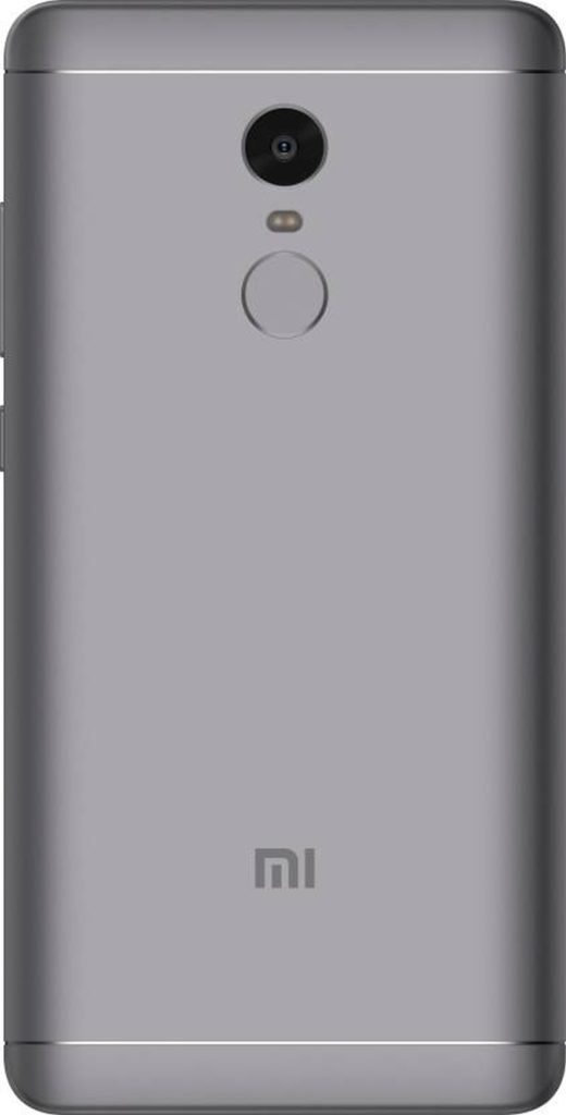 Xiaomi Redmi Note 4 Grey Camera Flash Fingerprint Sensor