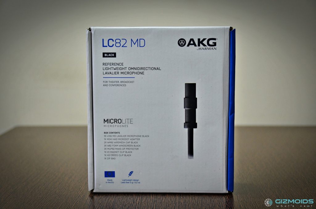 AKG RECEVER UNIT MIC BOX FRONT